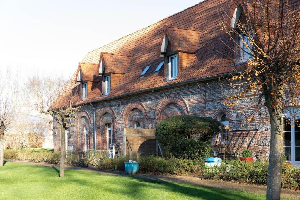 Le Clos Saint Vincent Manneville-ès-Plains Exteriör bild